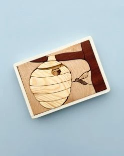 Cocoletes Handmade Double Layer Wooden Puzzle - Beehive