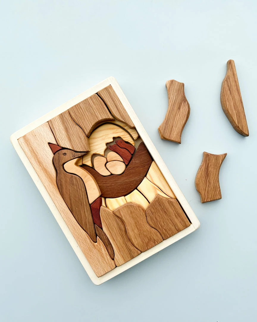 Cocoletes *New* Handmade Double Layer Wooden Puzzle - The Nest 3 Cocoletes *New* Handmade Double Layer Wooden Puzzle - The Nest