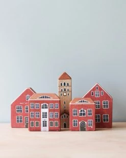 Vendor-unknown Handmade Wooden City