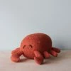 Hand-Knit Crab Stuffed Animal