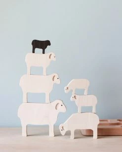 Bajo *New* Wooden Sheep Puzzle & Stacker