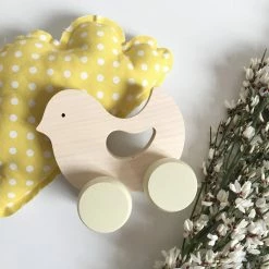 Briki Vroom Vroom *New* Baby Chick Push Toy