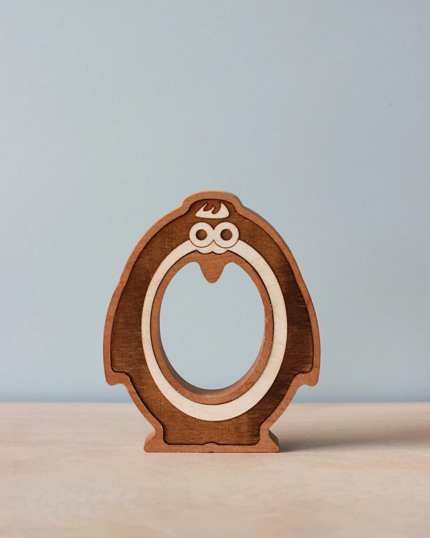 Circle Solid *New* Wooden Animal Numbers (0-9) - Made In USA 6 Circle Solid *New* Wooden Animal Numbers (0-9) - Made In USA