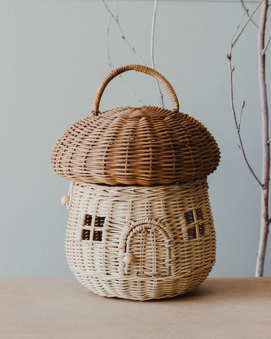 Olli Ella | Mushroom Basket 4 Olli Ella | Mushroom Basket
