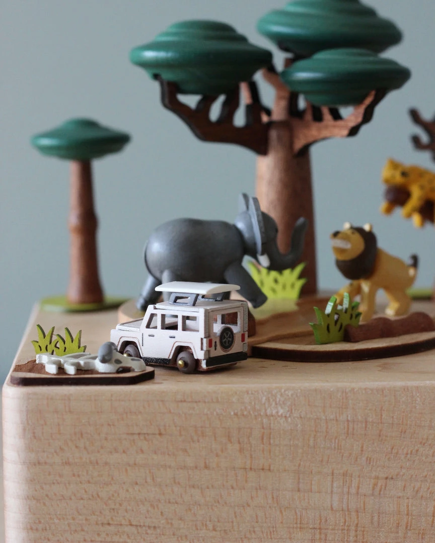 Wooderful Life *New* Pre-order: Wooden Safari Music Box (ships End Of July) 4 Wooderful Life *New* Pre-order: Wooden Safari Music Box (ships End Of July)