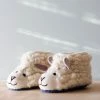 Odin Parker *New* Handmade Wool Sheep Slippers 2 Odin Parker *New* Handmade Wool Sheep Slippers