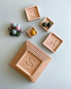 Odin Parker The Original Wooden Pyramid Counting Trays - Made In USA *New*