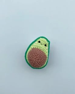 - *New* Handmade Avocado Rattle