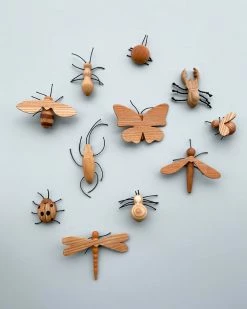 Odin Parker Exclusive Handmade 11-Piece Wooden Insects