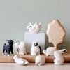 T-Lab Handmade Tiny Wooden Forest Animals Wooden Toys 2 T-Lab Handmade Tiny Wooden Forest Animals Wooden Toys