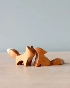 Brin D'Ours | Handmade Wooden Foxes *New*