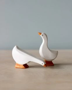 Brin D'Ours | Handmade Wooden Geese