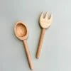 Tateplota Handmade Wooden Fork & Spoon *New* 2 Tateplota Handmade Wooden Fork & Spoon *New*