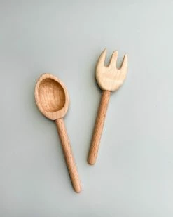 Tateplota Handmade Wooden Fork & Spoon *New*