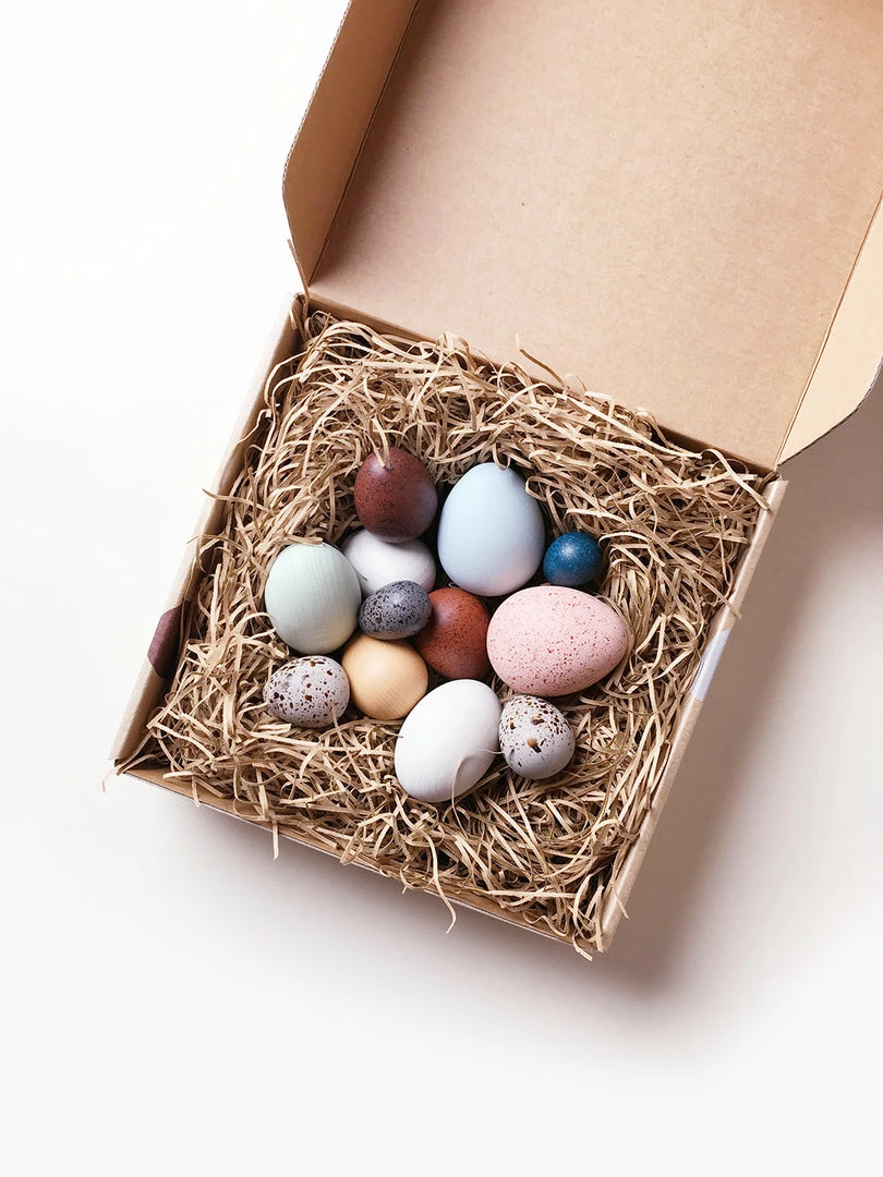 Moon Picnic *New* A Dozen Bird Eggs In A Box 4 Moon Picnic *New* A Dozen Bird Eggs In A Box