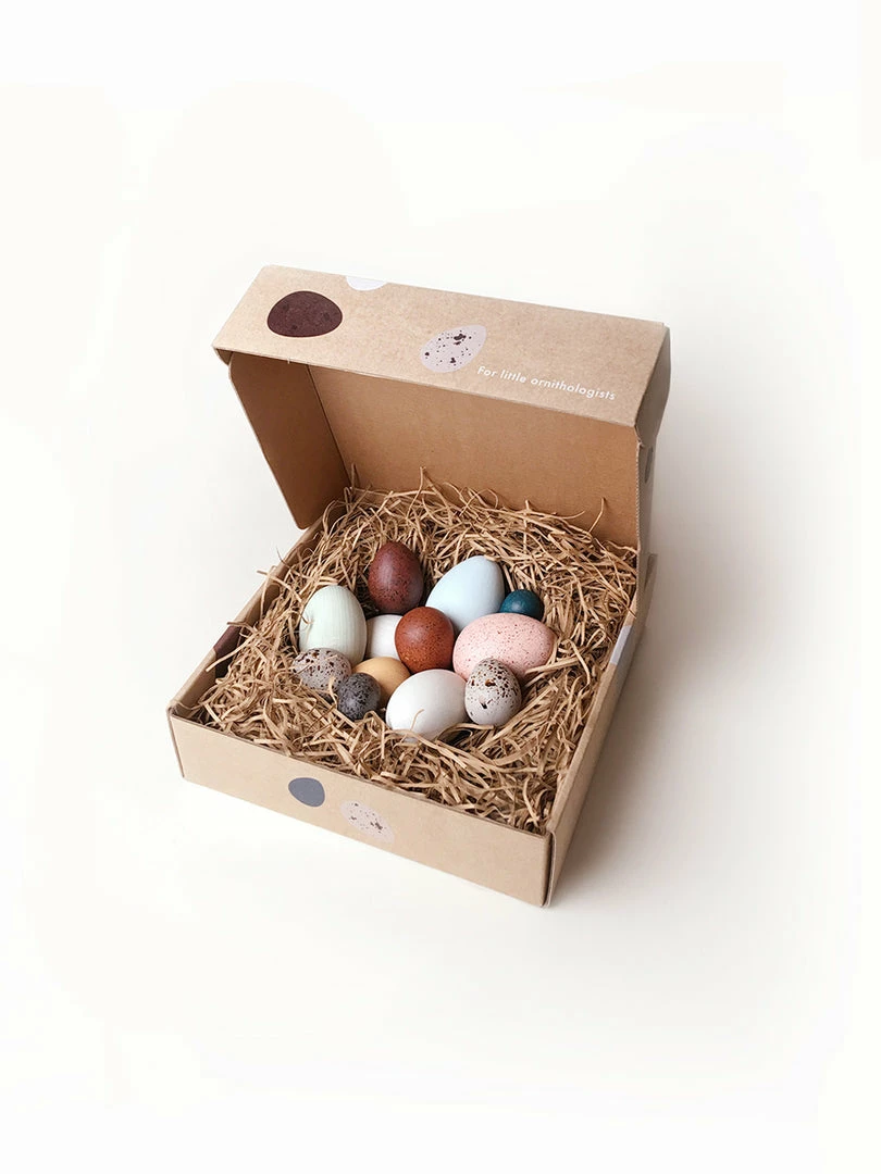 Moon Picnic *New* A Dozen Bird Eggs In A Box 5 Moon Picnic *New* A Dozen Bird Eggs In A Box
