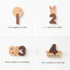 Oioiooi *New* Numbers Play Block Set 21 Oioiooi *New* Numbers Play Block Set