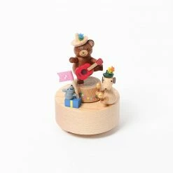 Wooderful Life *New* Mini Wooden Party Music Box 7 Wooderful Life *New* Mini Wooden Party Music Box