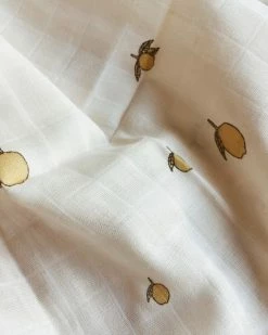 Konges Sløjd *New* Organic Lemon Muslin Cloth (3-Pack)