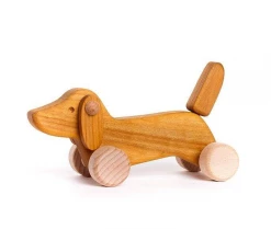 Bajo Wooden Dachshund Puppy
