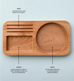 Odin Parker *New* Wooden Sand Tray - Made In USA