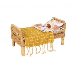 Fabelab Rattan Doll Bed