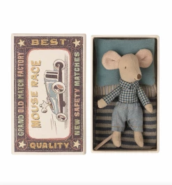 Maileg Mouse In A Box - Little Brother *New*