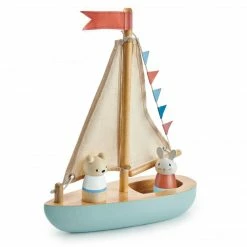 Tender Leaf Toys *New* Wooden Sail Boat 9 Tender Leaf Toys *New* Wooden Sail Boat
