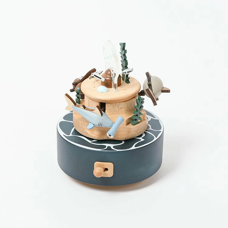 Wooderful Life *New* Wooden Under The Sea Music Box 8 Wooderful Life *New* Wooden Under The Sea Music Box