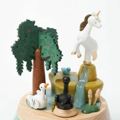 Wooderful Life Unicorn Music Box