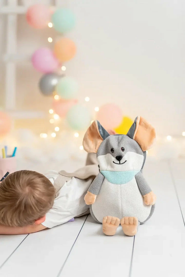 Crochetts *New* Toddler Mouse Backpack 4 Crochetts *New* Toddler Mouse Backpack