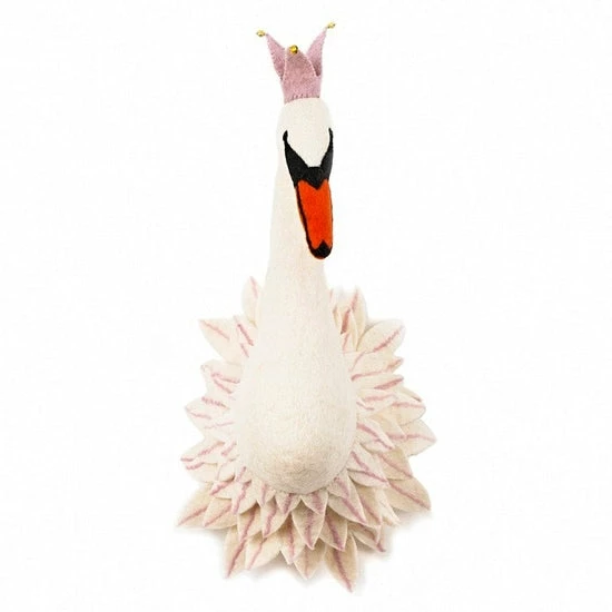 Odin Parker Handmade Felt Swan *New* 4 Odin Parker Handmade Felt Swan *New*