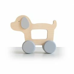 Briki Vroom Vroom Dog Push Toy *New*