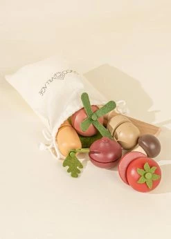 Coco Village Sliceable Wooden Vegetables 13 Coco Village Sliceable Wooden Vegetables