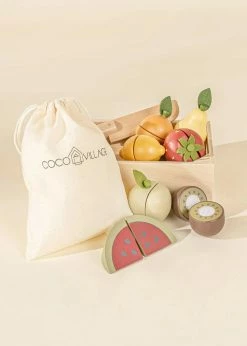Coco Village Sliceable Wooden Fruits *New*