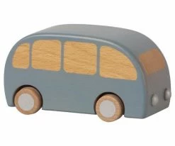 Maileg Wooden Pull Back Bus