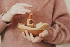 Tateplota *New* Handmade Wooden Boat