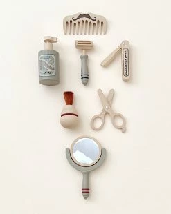Konges Sløjd Pretend Play Wooden Barber Set