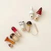 Gnezdo *New* Handmade Wooden Mushroom Lacing Toy 2 Gnezdo *New* Handmade Wooden Mushroom Lacing Toy
