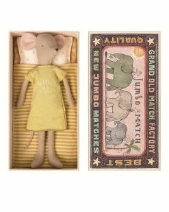 Maileg Medium Girl Mouse In Box