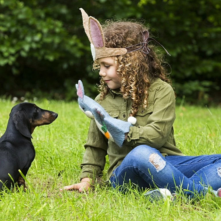 Odin Parker Rabbit Hand Puppet *New* 4 Odin Parker Rabbit Hand Puppet *New*