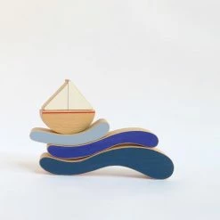 The Wandering Workshop Boat And Waves Stacking Toy *New*