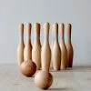 Wooden Story Wooden Bowling Set (ships In Approximately One Week) *New*