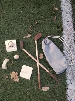 Beigebois Handmade Wooden Toddler Golf Set *New*