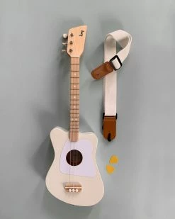 Loog Kids Wooden Guitar With Strap *New*