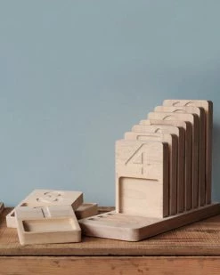 Vendor-unknown *New* Wooden Counting Trays - Made In USA