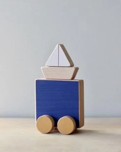 The Wandering Workshop Sea & Boat Push Toy